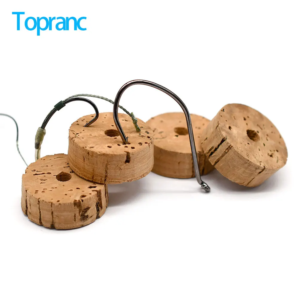 Topranc Natural Cork  End Cap  - Fishing Rod Combo avaliação e preço