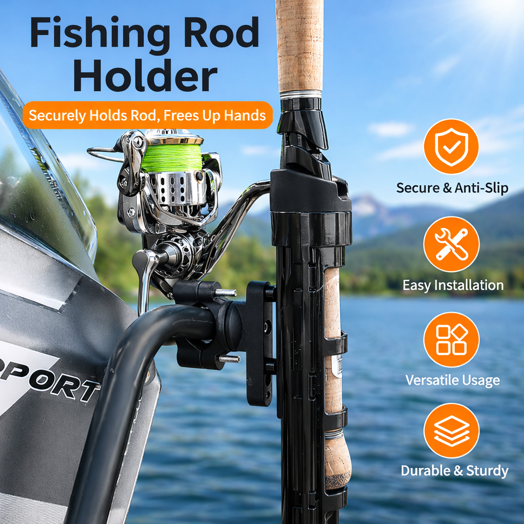 Adjustable Fishing Rod Holder  - Fishing Rod Rack avaliação e preço