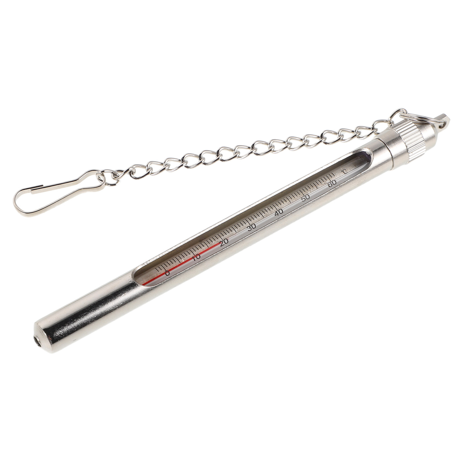 Metal Fishing Thermometer for  - Fishing Rod Fly avaliação e preço