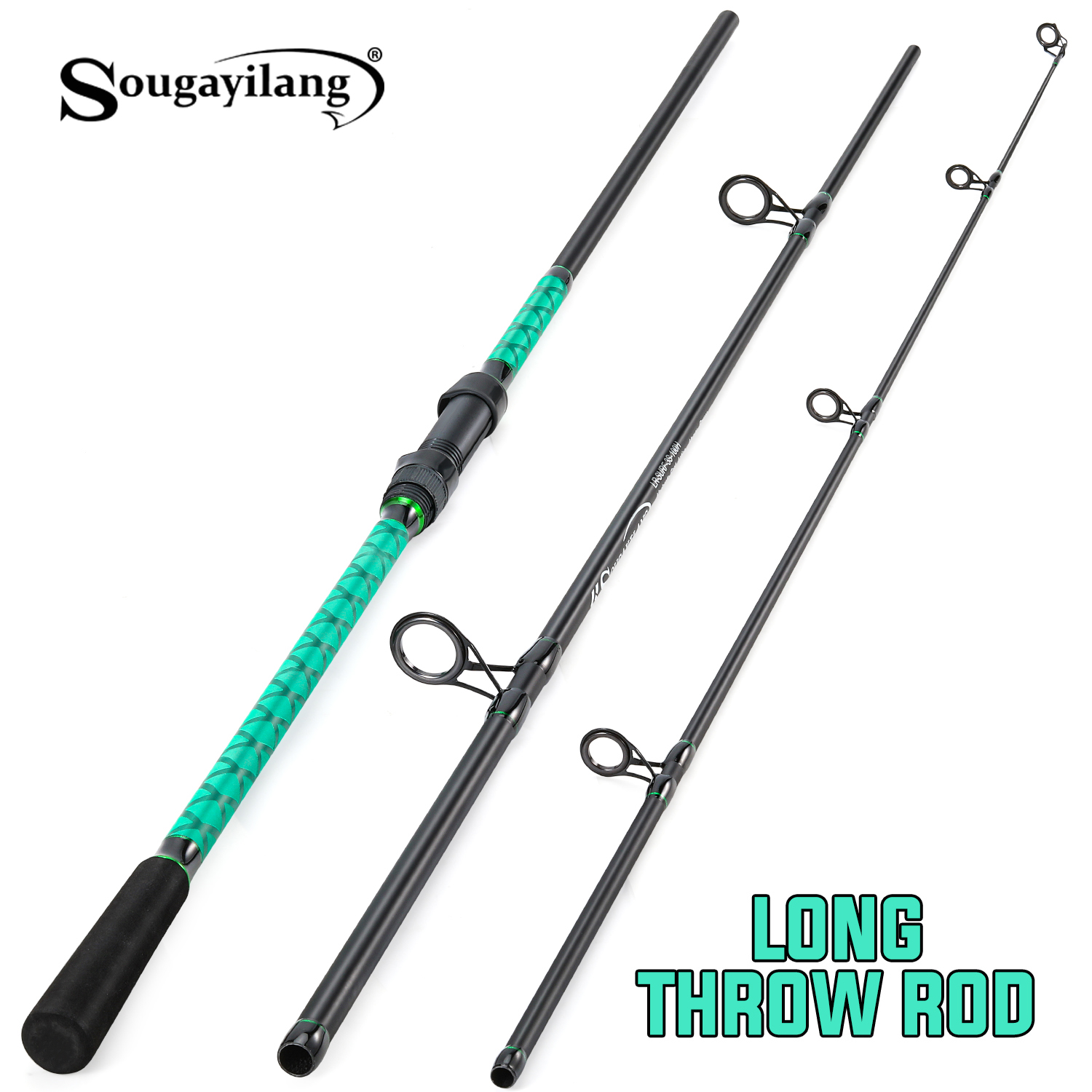 Sougayilang Carp Fishing Rod 3 - Fishing Rod Surf avaliação e preço