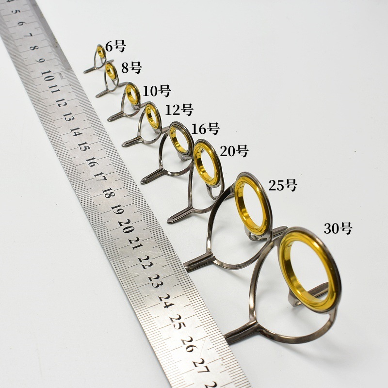 8Pcs Fishing Tackle Stainless  - Fishing Rod Tip Replacement avaliação e preço