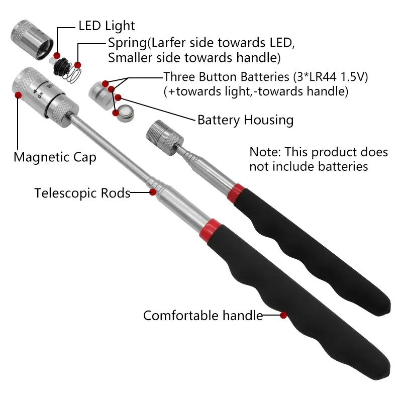 Telescopic Magnetic Pen Extend - Fishing Rod Telescopic avaliação e preço