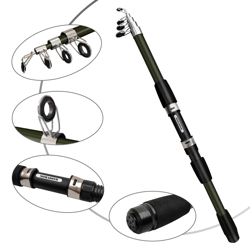 1.65m Super Lightweight Carbon - Fishing Rod Combo avaliação e preço