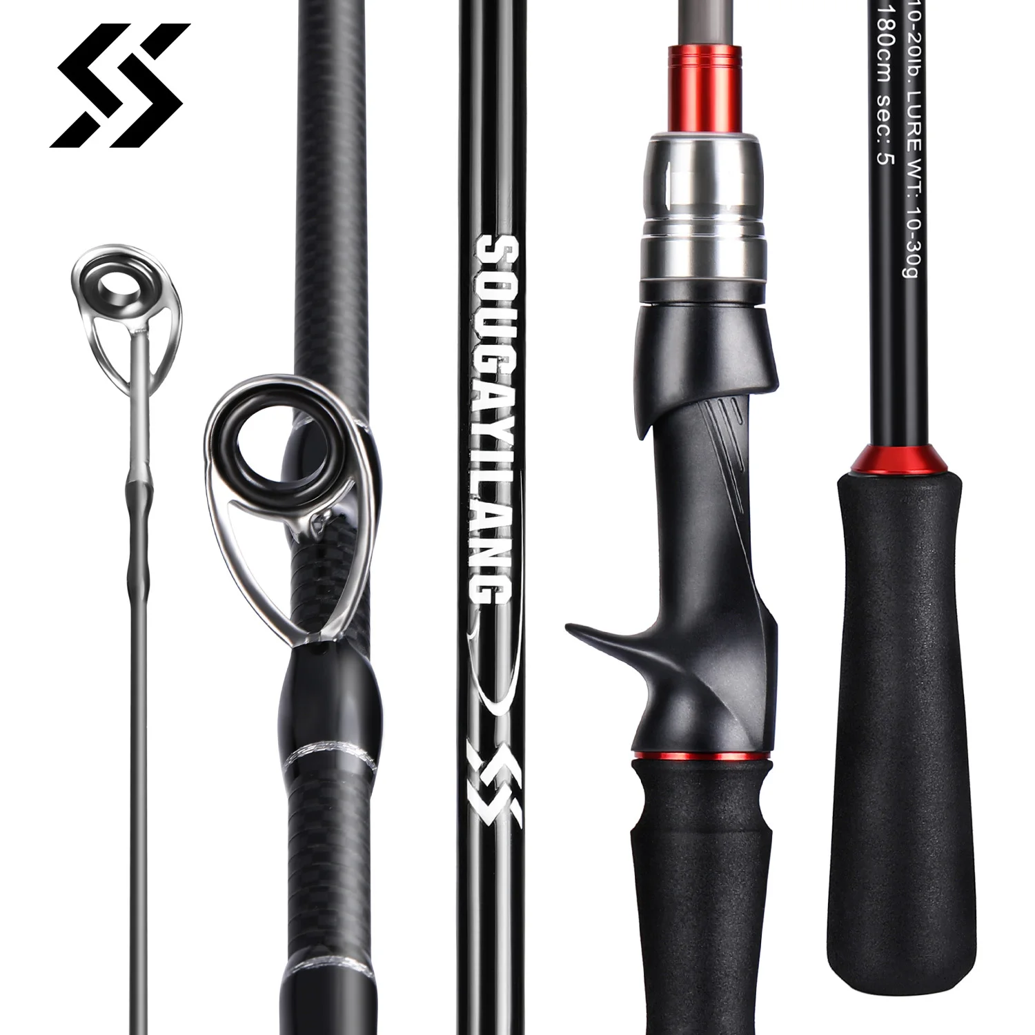 Sougayilang Lure Fishing Rod 1 - Fishing Rod Surf avaliação e preço