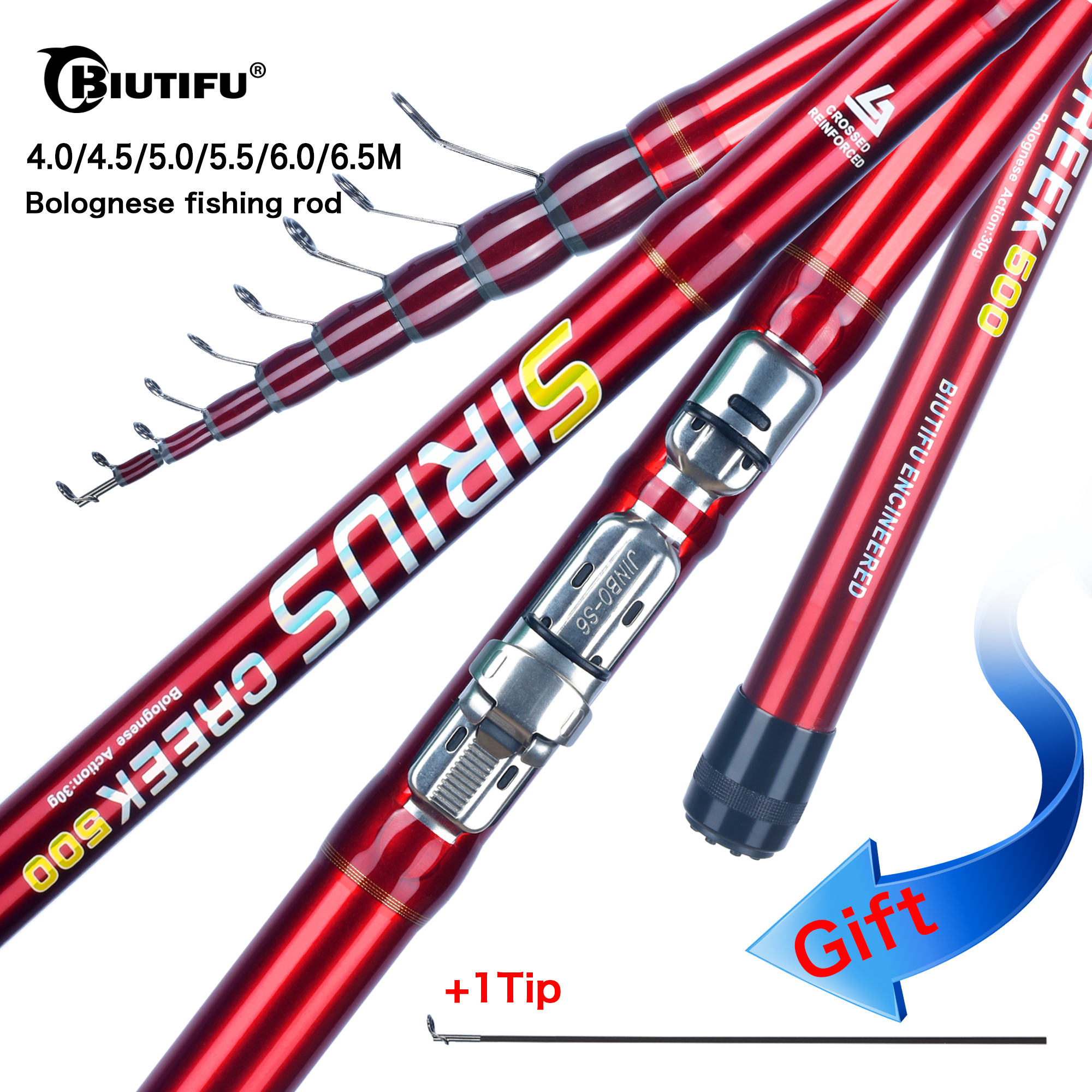 BIUTIFU Telescopic Bolognese F - Fishing Rod Surf avaliação e preço