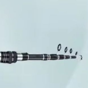 /Portable /Telescopic /Fishing - Fishing Rod Carbon Fiber avaliação e preço