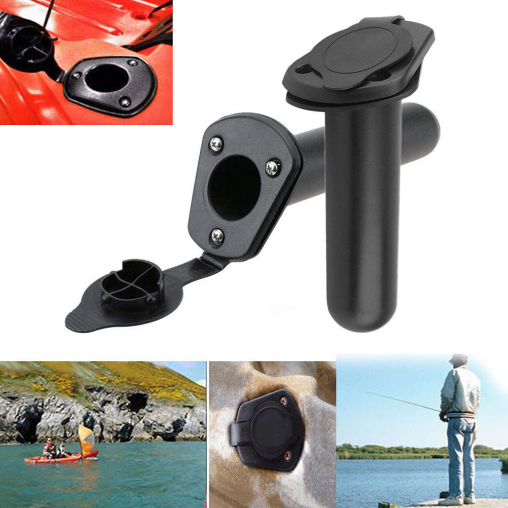 ABS Flush Mount Rod Holder for - Fishing Rod Boat avaliação e preço