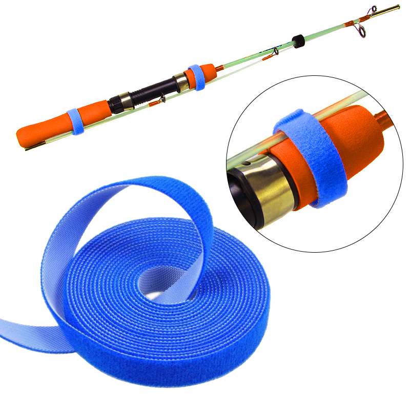 1m 5m Fishing Rod Tie Holders  - Fishing Rod Repair Kit avaliação e preço