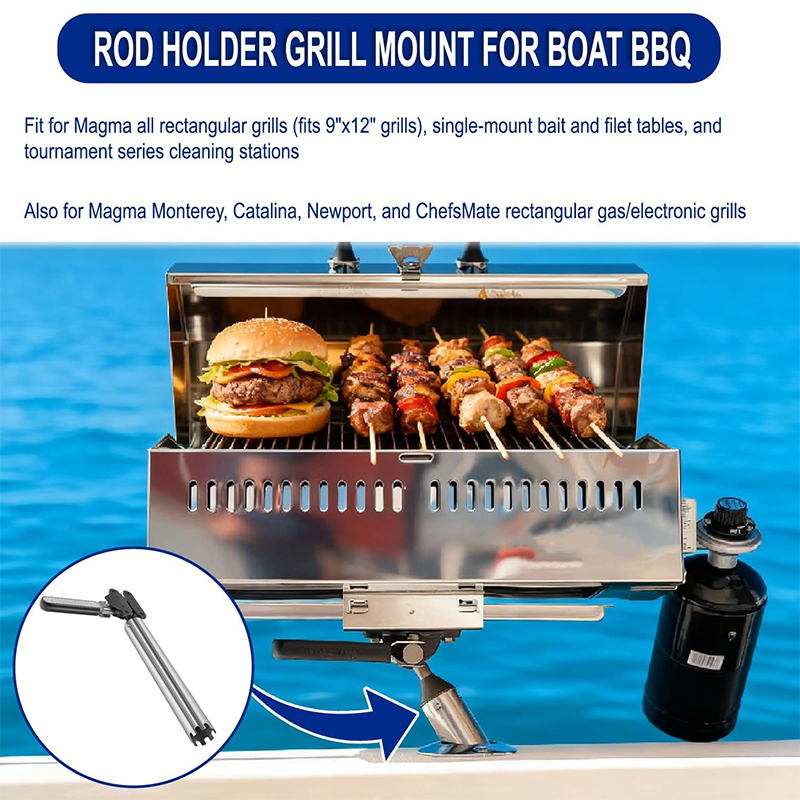All-Angle Adjustable Fish Rod  - Fishing Rod Holder avaliação e preço
