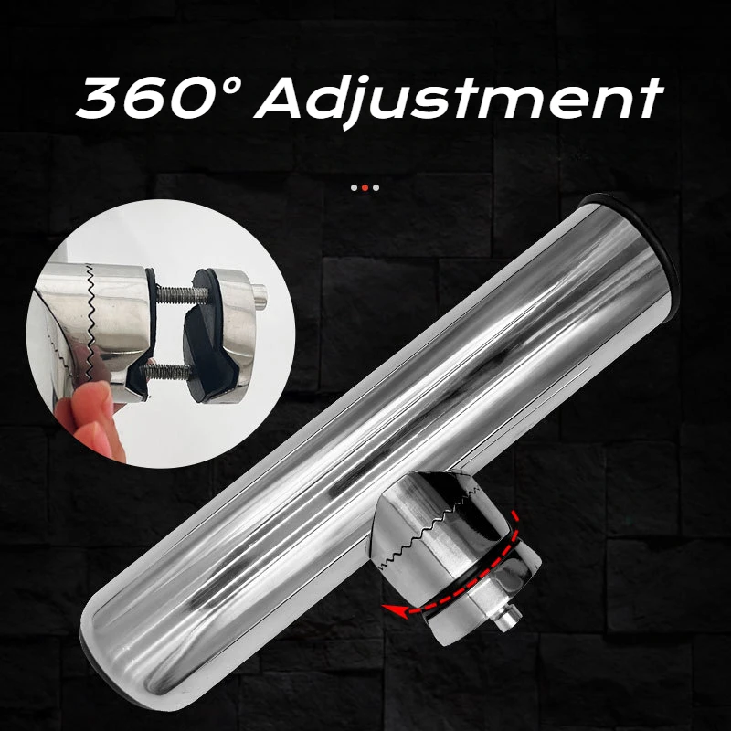 1PC Fishing Rod Holder Stainle - Fishing Rod Rack avaliação e preço