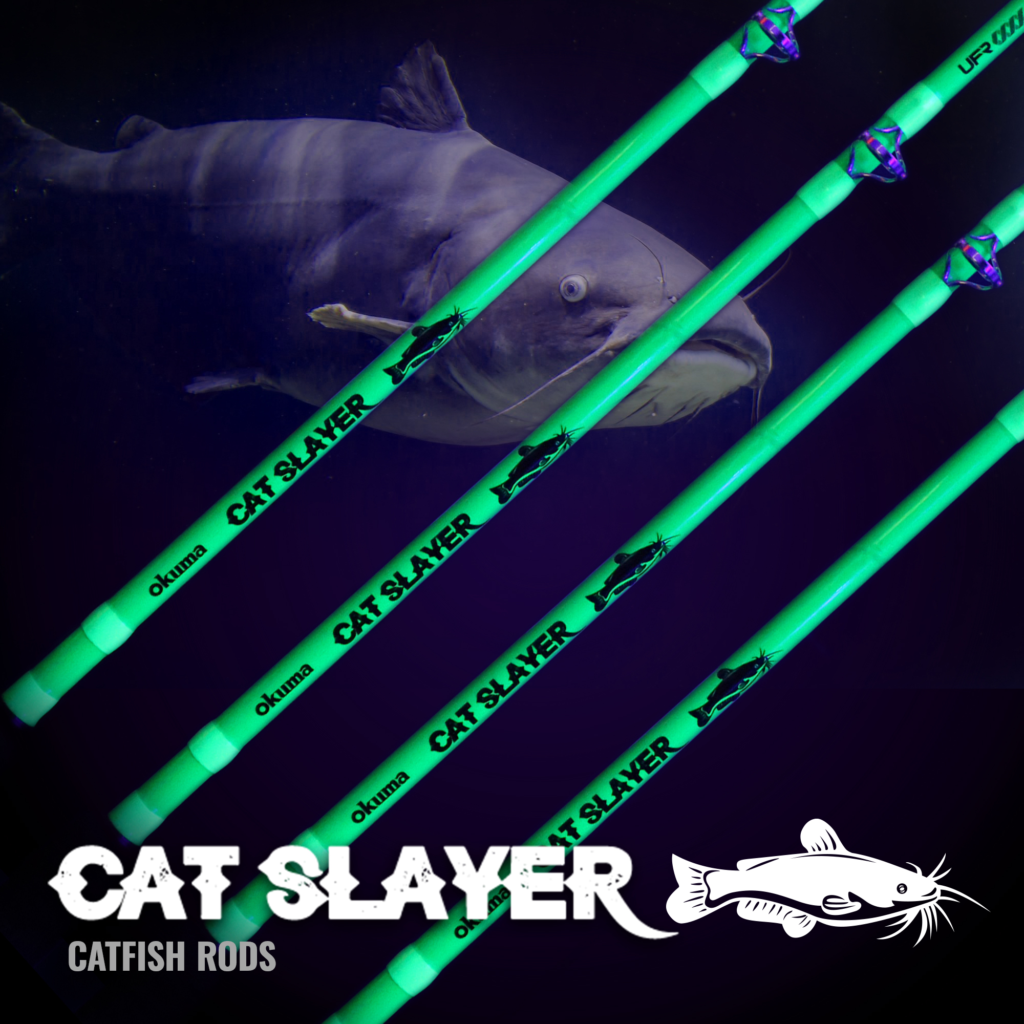 Cat Slayer 7 foot 6 inch mediu - Fishing Rod Spinning avaliação e preço
