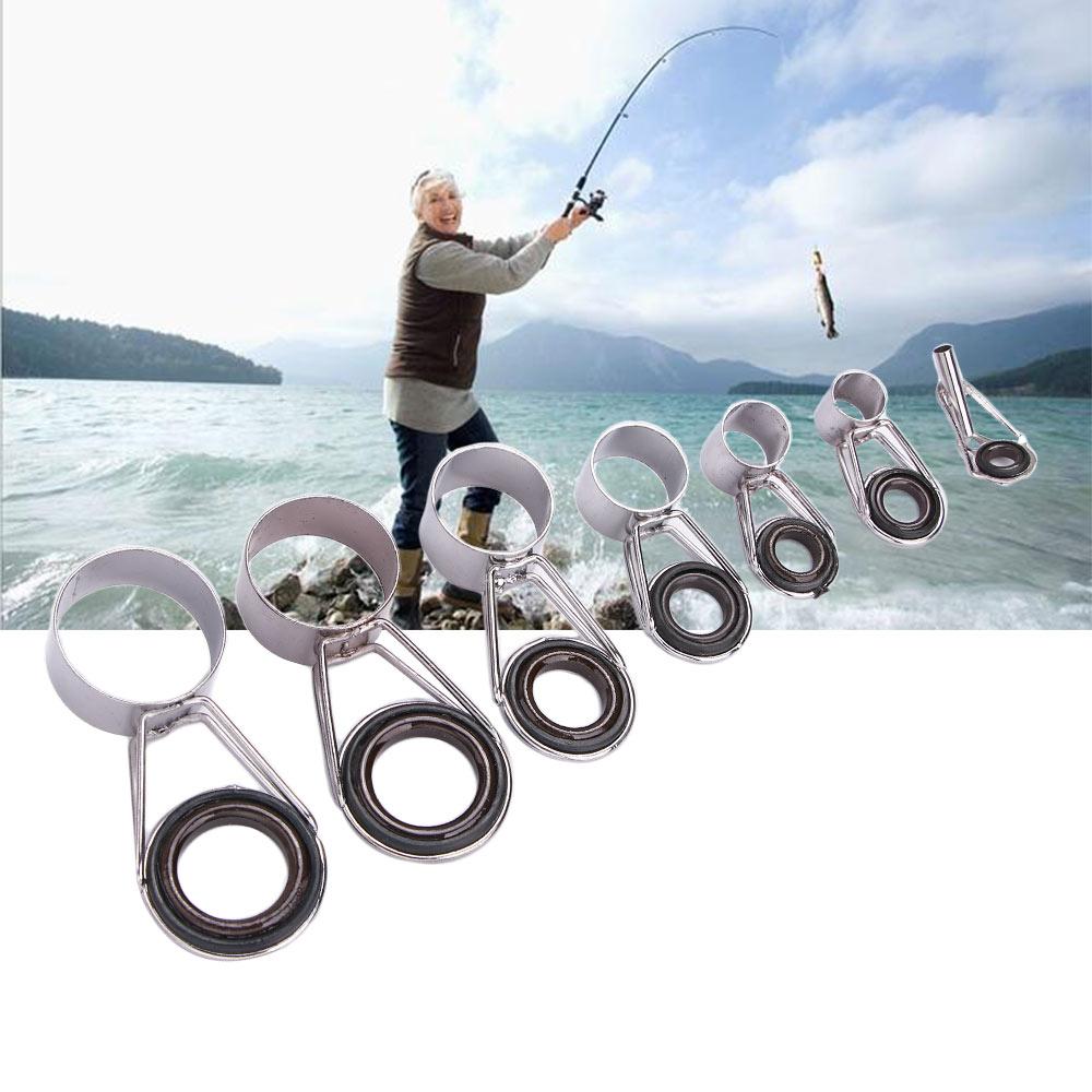7 Sizes Raft DIY Tip Accessori - Fishing Rod Tip Replacement avaliação e preço