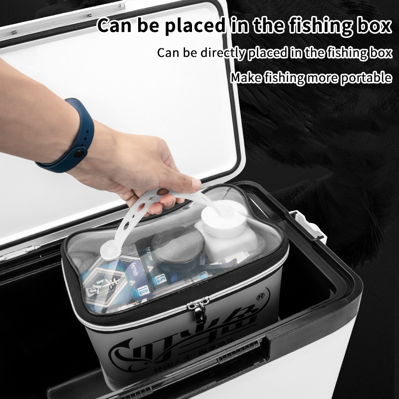 NEW EVA Thicken Fishing Bag Bo - Fishing Rod Case avaliação e preço