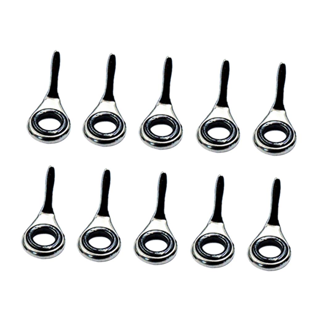 Set of 10 Telescopic Fishing R - Fishing Rod Guide Replacement avaliação e preço