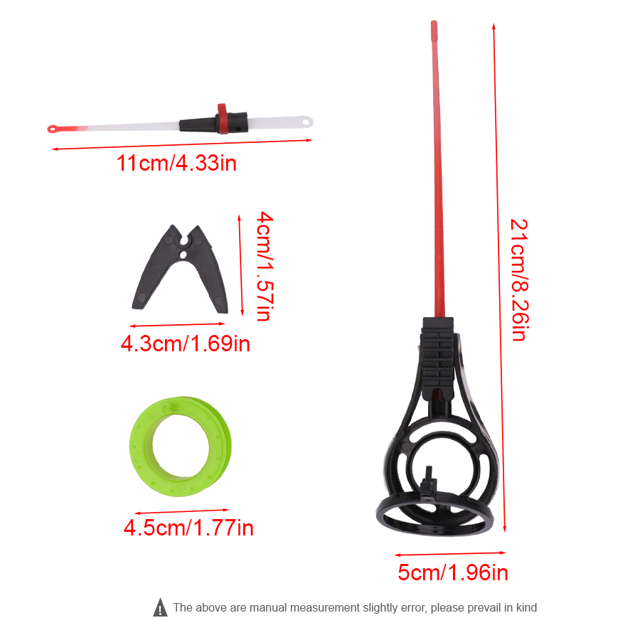 FTK Ice Fishing Rod Mini Porta - Fishing Rod Tip Replacement avaliação e preço