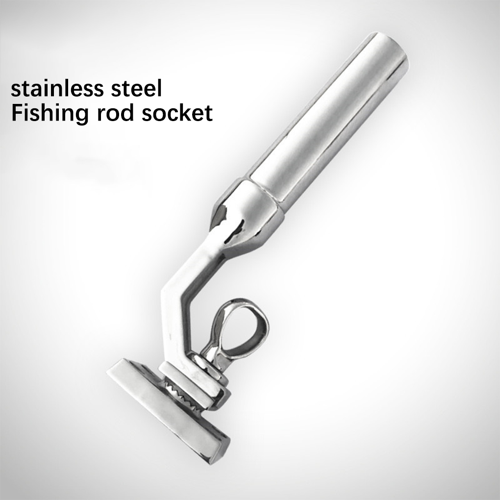 Stainless Steel Fishing Rod Ho - Fishing Rod Holder avaliação e preço