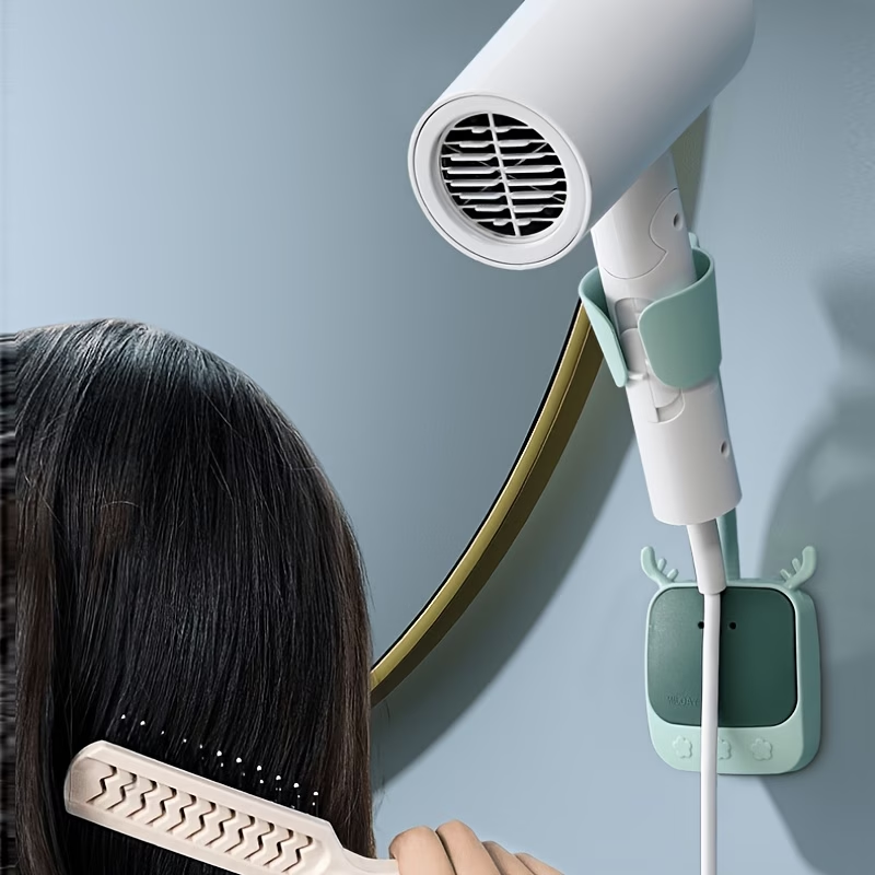 Extended hair dryer stand with - Fishing Rod Holder avaliação e preço