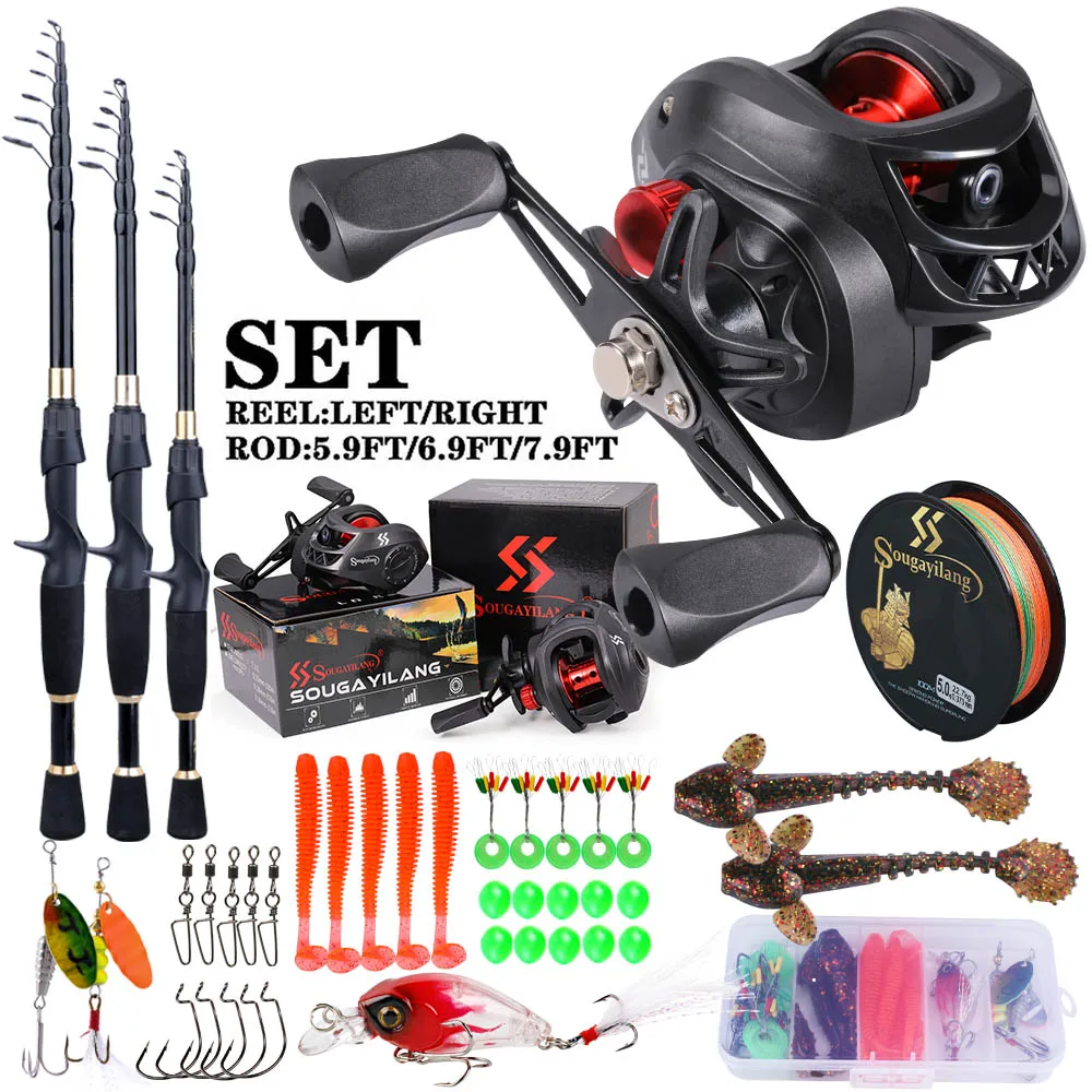Sougayilang Fishing Rod and Re - Fishing Rod Combo avaliação e preço