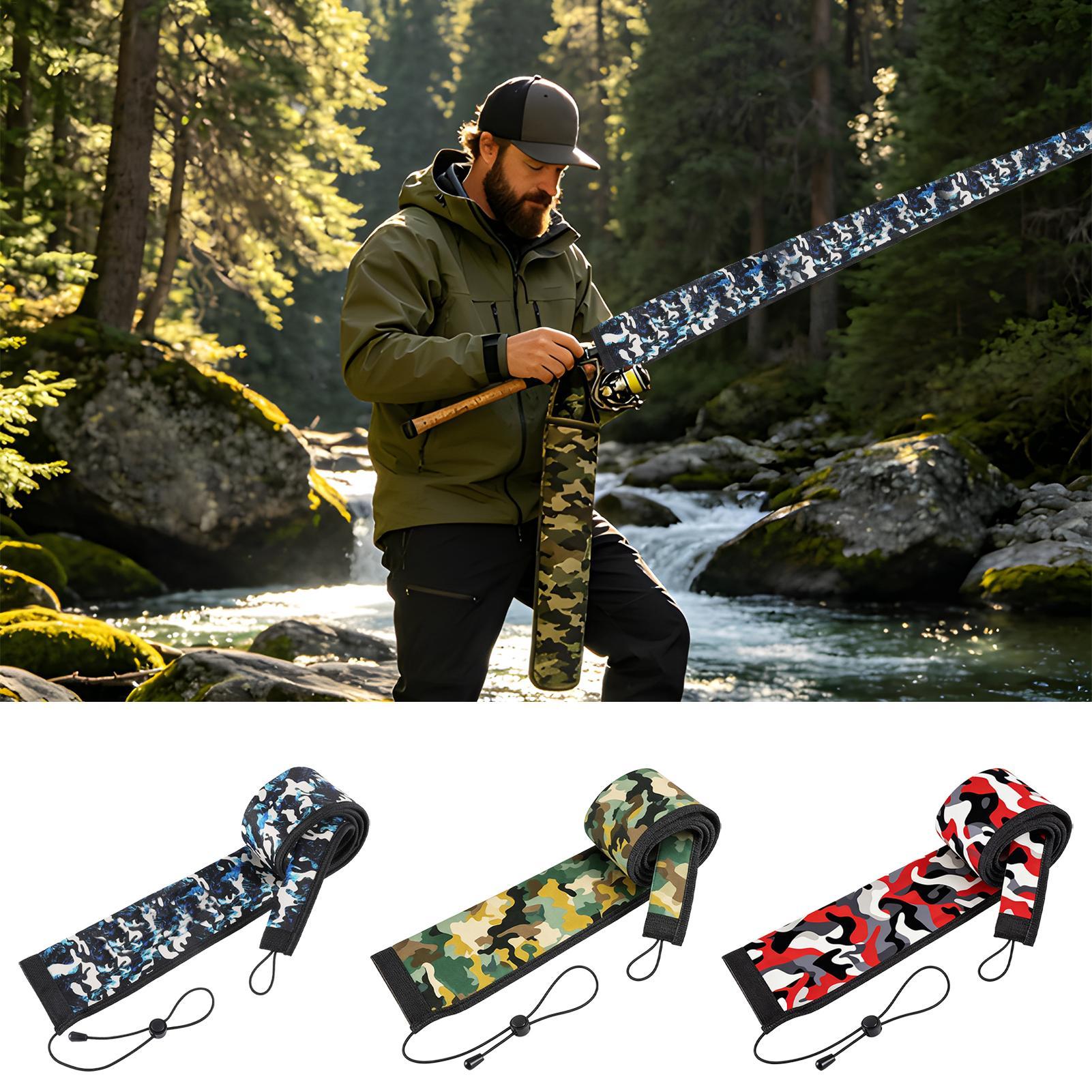 Fishing Rod Sleeve Adjustable  - Fishing Rod Casting avaliação e preço