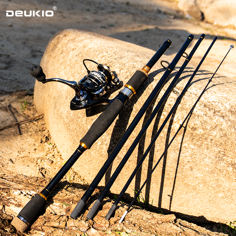 DEUKIO Fishing Rod Reel Combo  - Fishing Rod Combo avaliação e preço