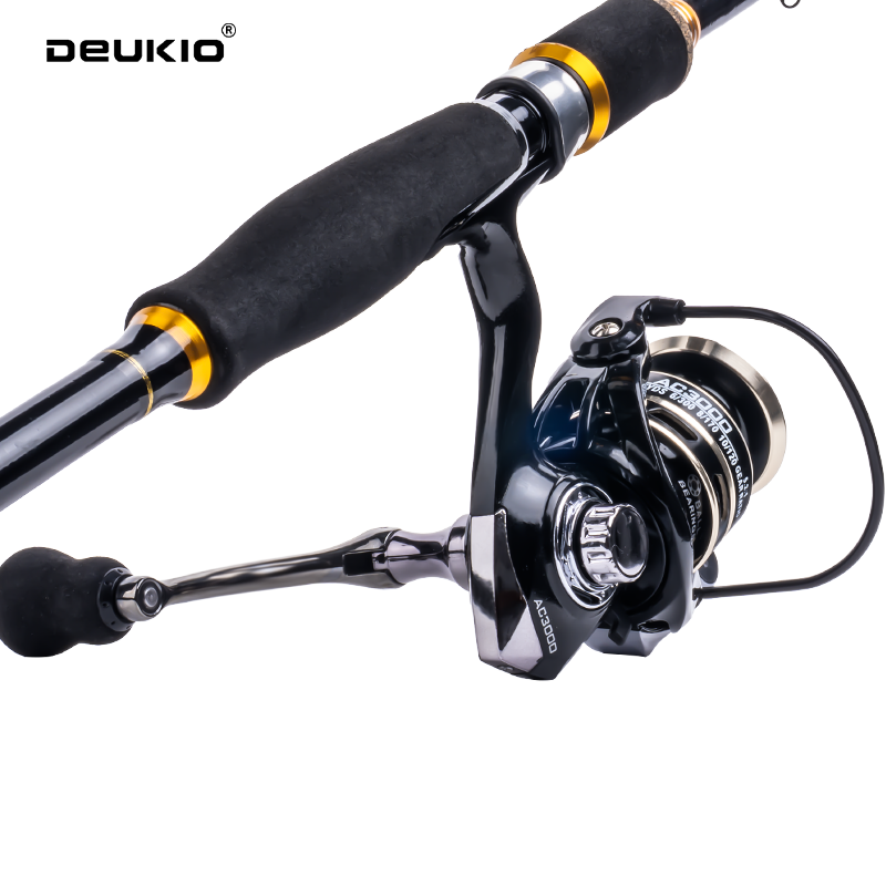 DEUKIO Fishing Rod Reel Combo  - Fishing Rod Combo avaliação e preço