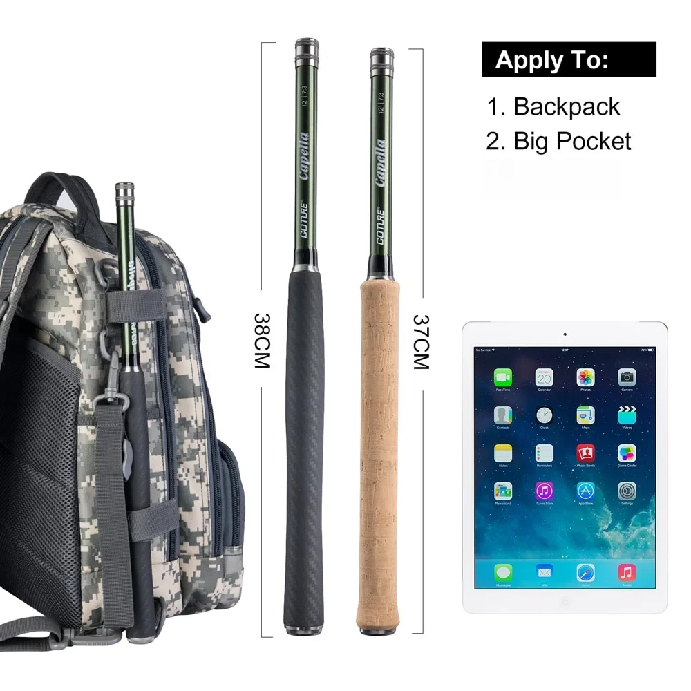 Goture 12FT Classical Tenkara  - Fishing Rod Combo avaliação e preço