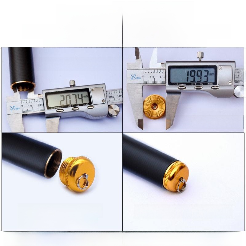 Metal Fishing Rod End Plug DIY - Fishing Rod Travel avaliação e preço